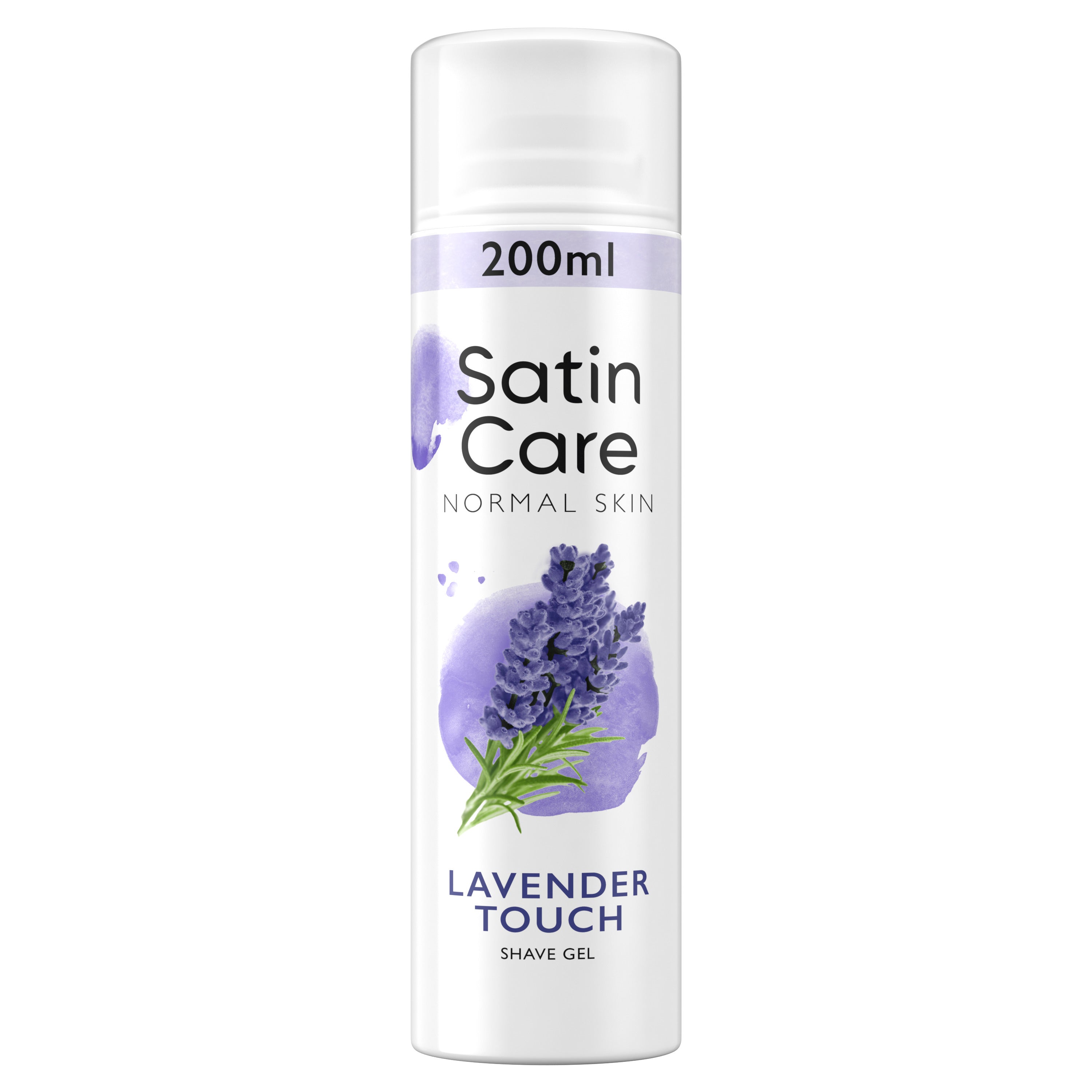 Satin Care Shaving Gel for Normal Skin with Lavender Touch 200ml