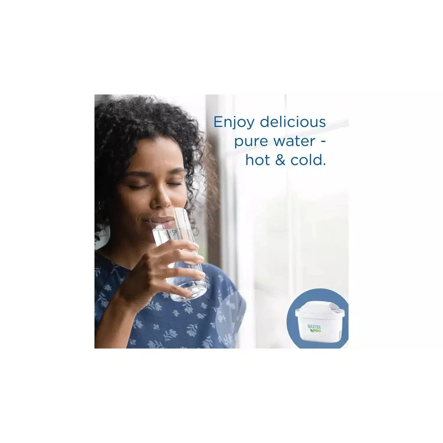 BRITA Aluna Water Filter Jug Blue 2.4L with New Maxtra Pro Filter