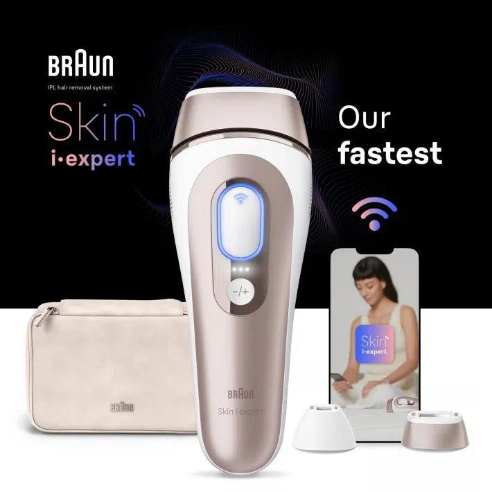 Braun Skin i-expert PL7147 Corded IPL Hair Removal - Worlds First Learning IPL System