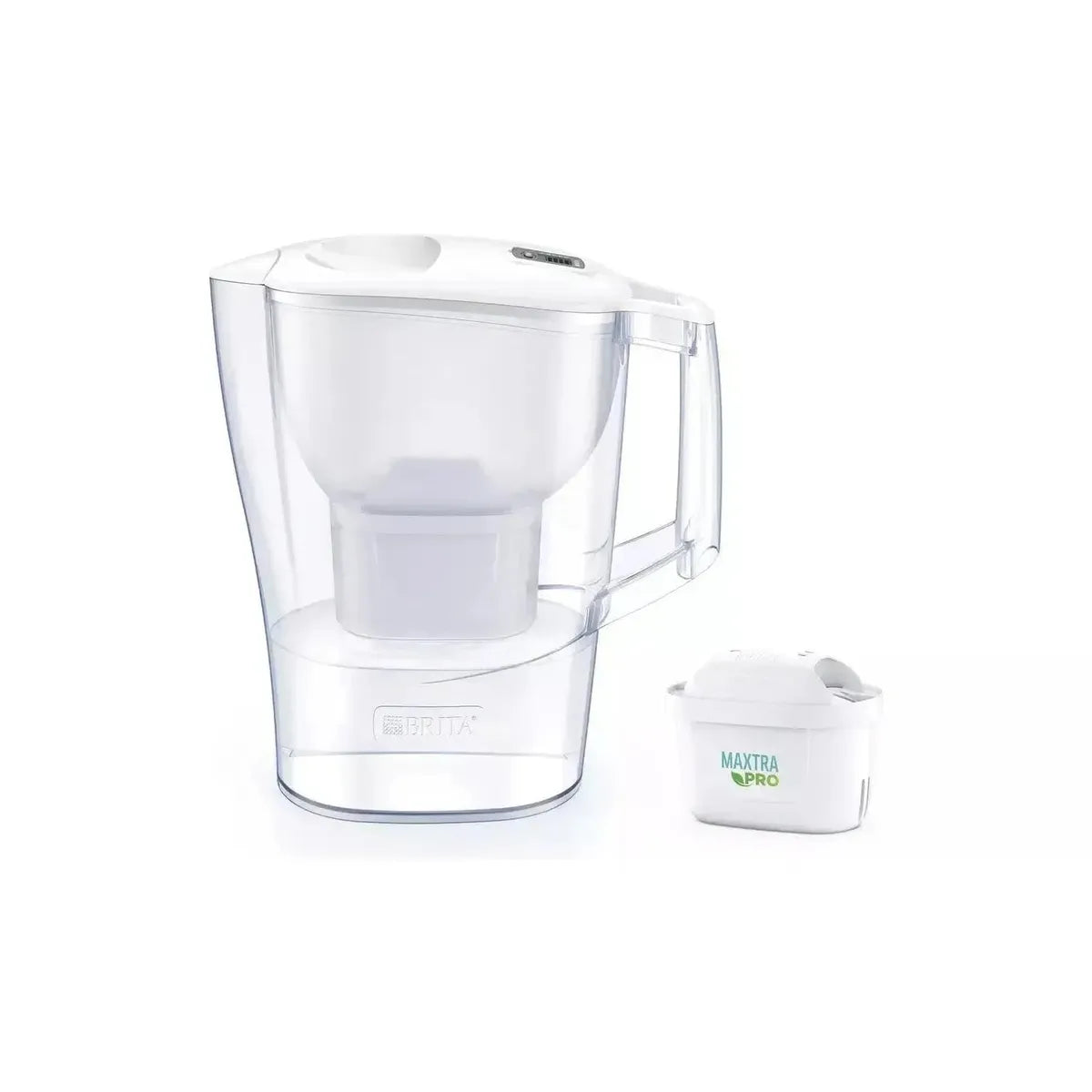 BRITA Aluna Water Filter Jug White 2.4L with New Maxtra Pro Filter - Healthxpress.ie