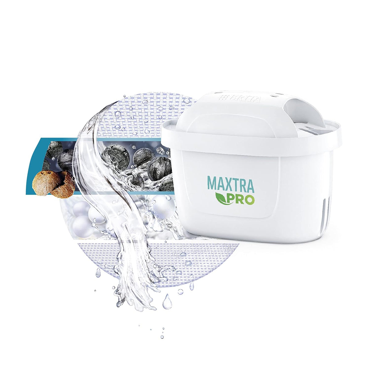 Brita Aluna MAXTRA Pro Jug and Filter - Includes 2 Cartridges - 2.4L, White - Healthxpress.ie