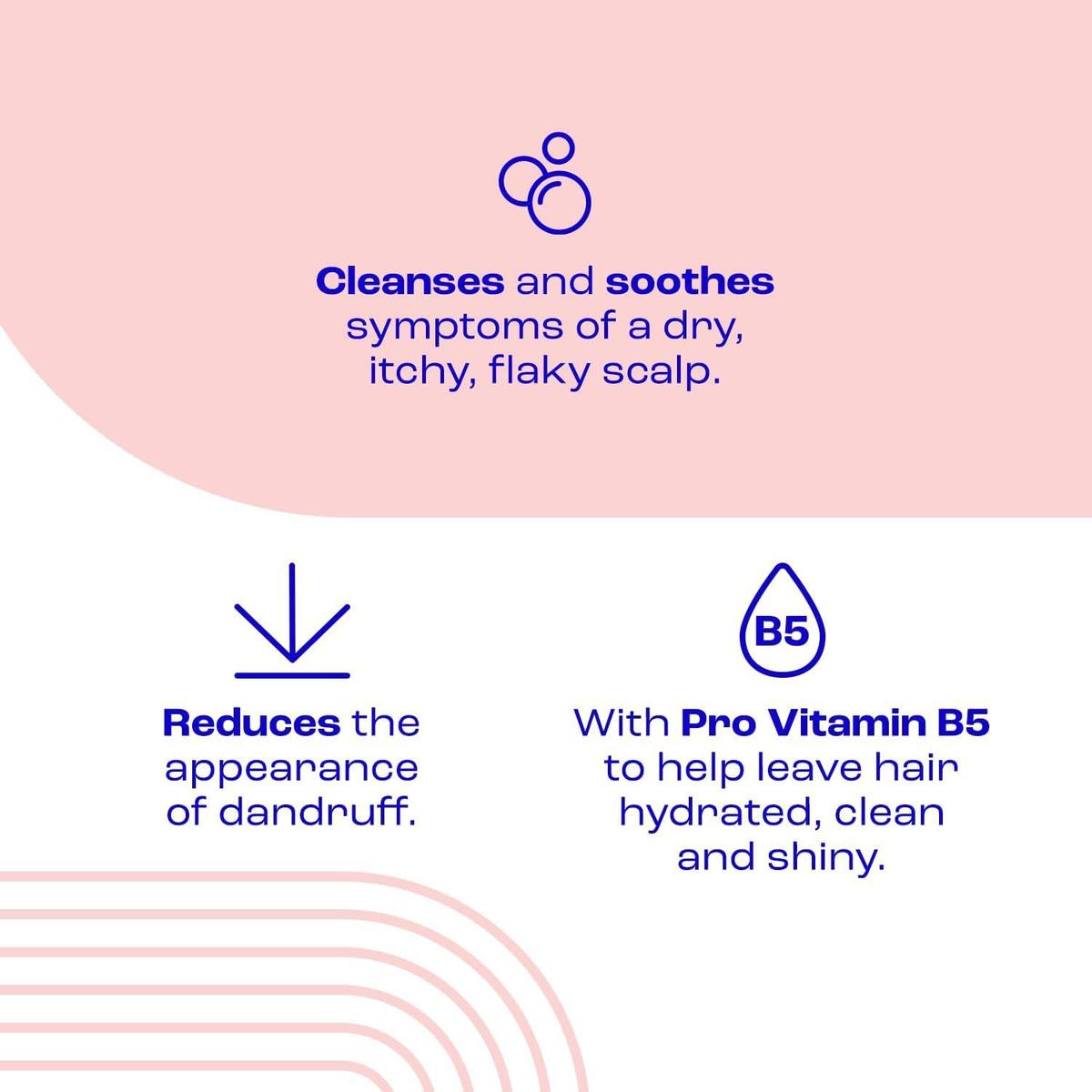 E45 Dermatological Dry Scalp Shampoo 200 ml - E45 Shampoo for Dry Scalp Relief - Healthxpress.ie