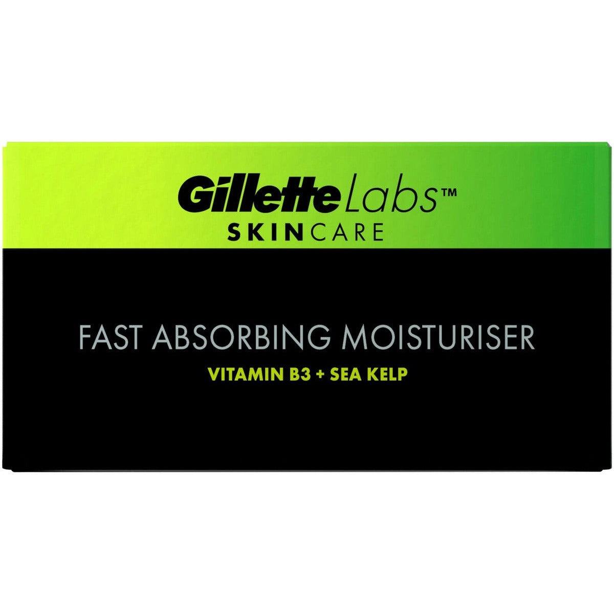 Gillette Labs Skincare Fast Absorbing Moisturiser with Vitamin B3 and Sea Kelp - 100ml