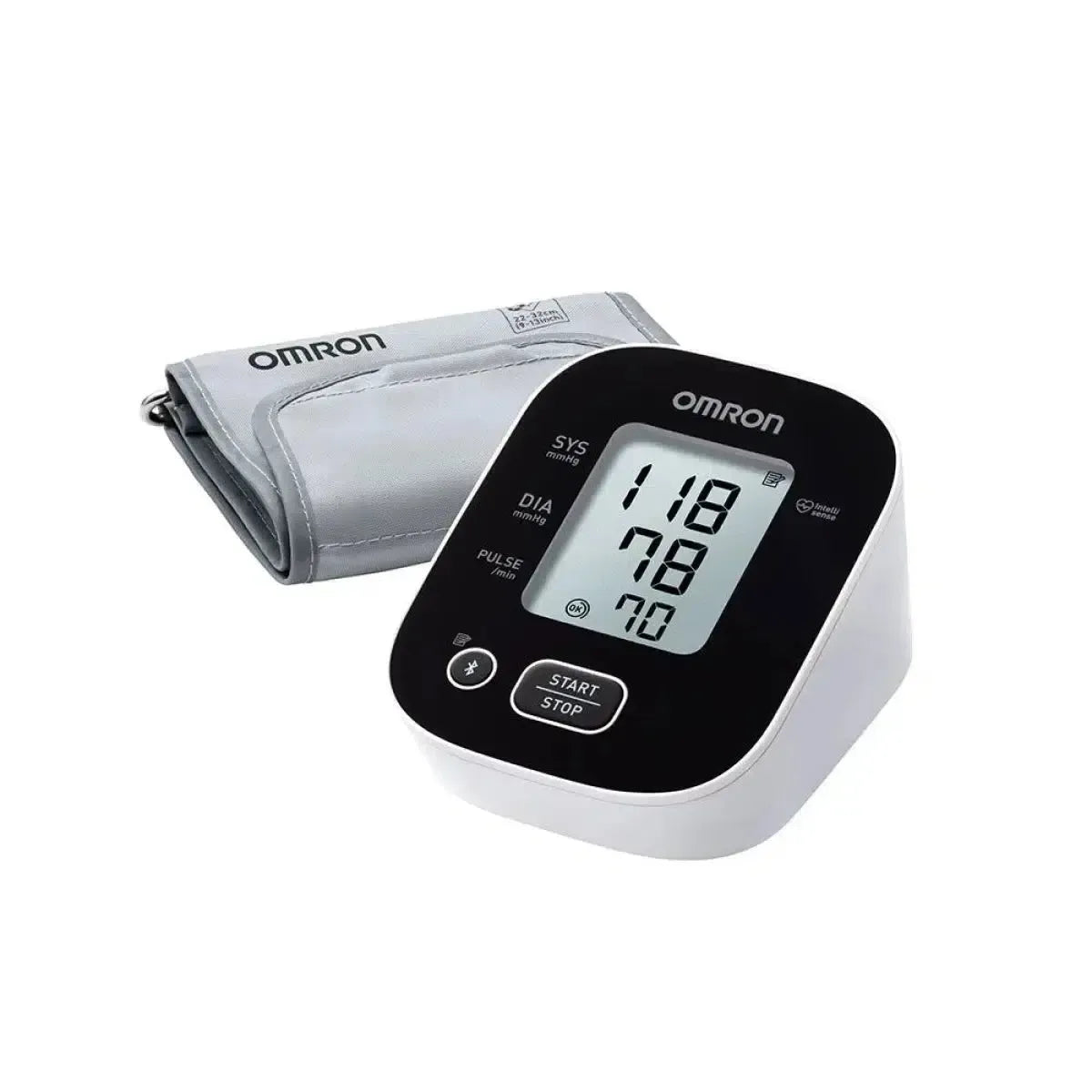 Omron M2 Intelli IT + Automatic Blood Pressure Monitor - 22 - 42 cm Large Cuff - Healthxpress.ie
