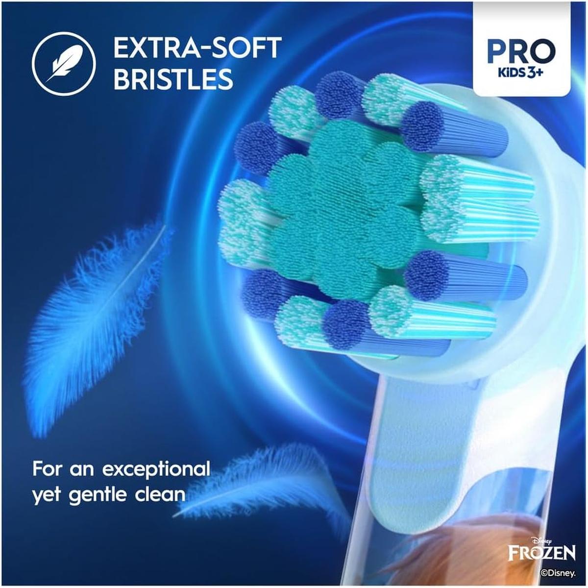 Oral-B Pro Frozen Kids Electric Toothbrush For Ages 3+ - Blue - Healthxpress.ie