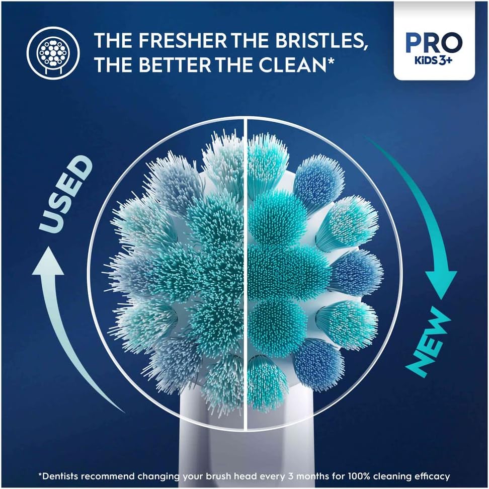 Oral-B Pro Frozen Kids Electric Toothbrush For Ages 3+ - Blue