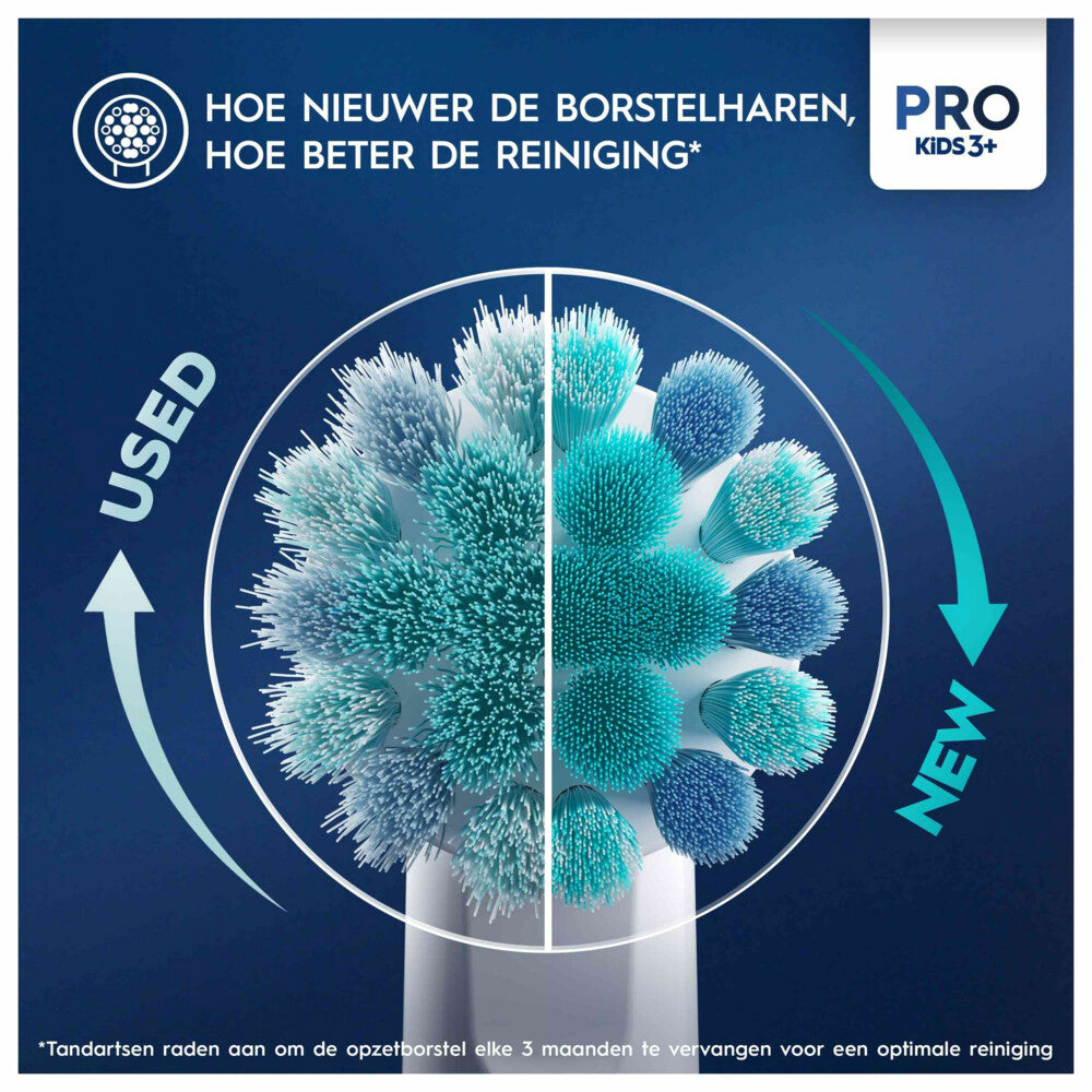 Oral-B Pro Princess Kids Electric Toothbrush For Ages 3+ - Pink - Healthxpress.ie