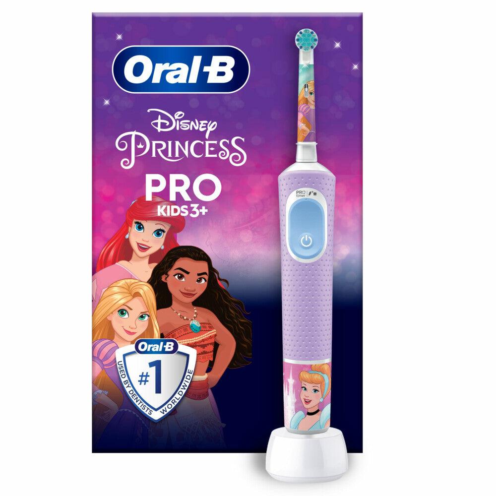 Oral-B Pro Princess Kids Electric Toothbrush For Ages 3+ - Pink - Healthxpress.ie