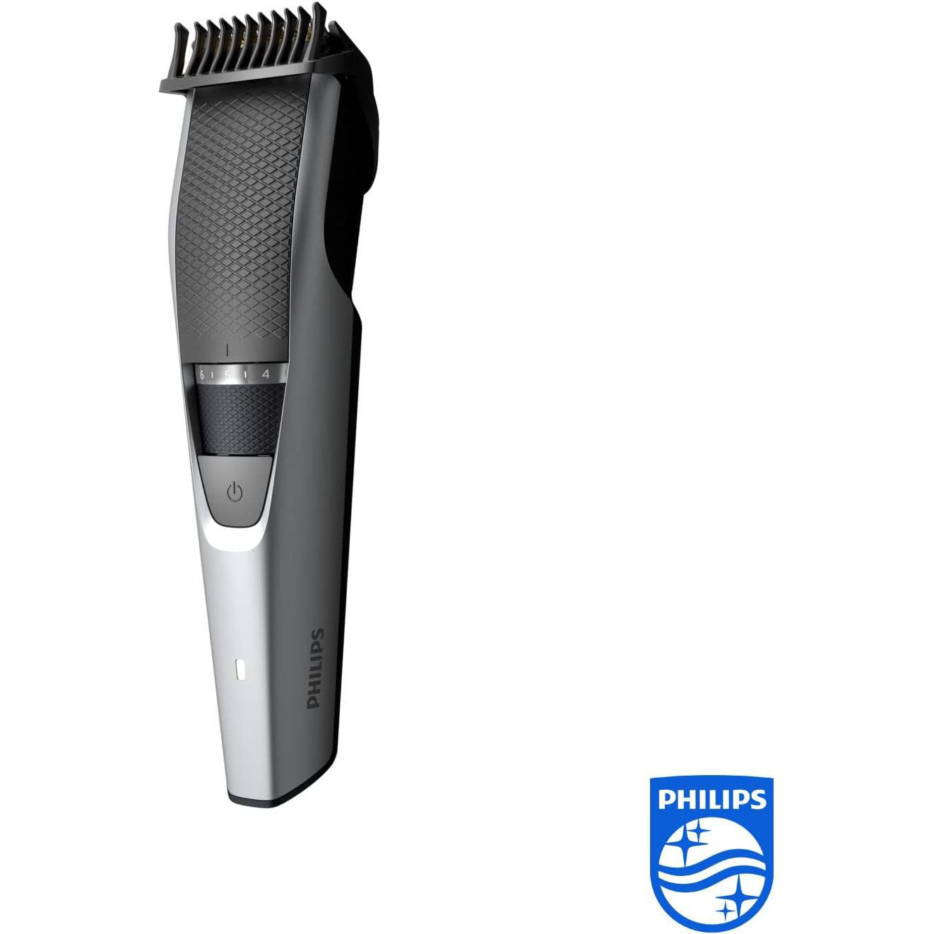 Philips Beard & Stubble Trimmer/Hair Clipper for Men BT3222/13, Series 3000, 20 Length Settings, 60 Min. Runtime