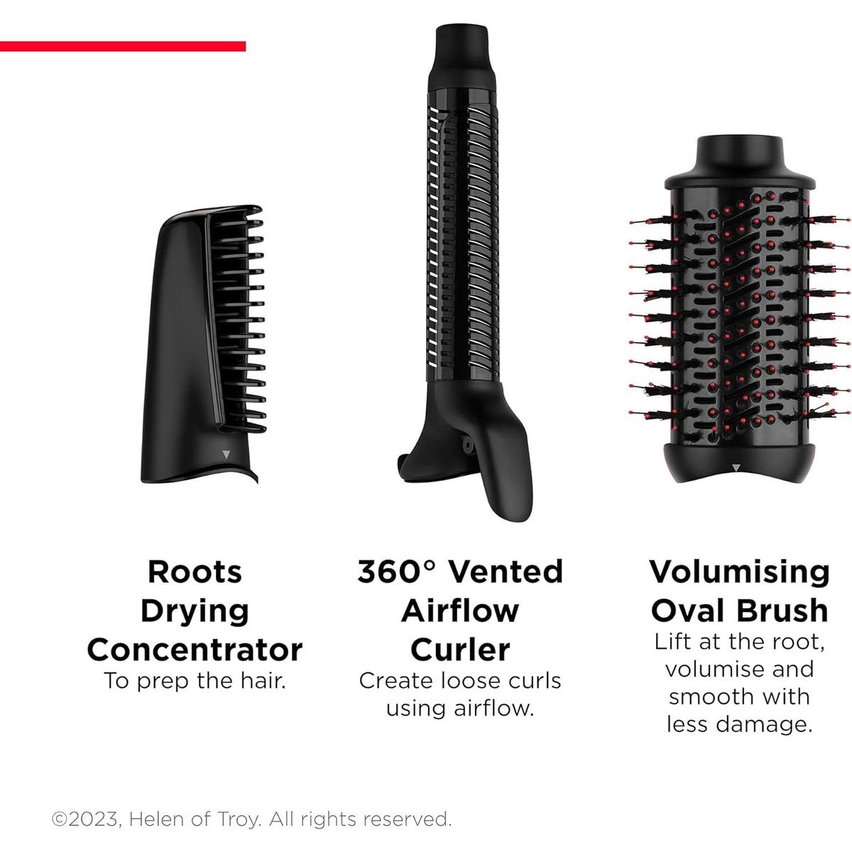 Revlon One-Step Blow-Dry Multi Styler - 3 in 1 Tool - Dry, curl and volumise with 3 attachments RVDR5333 - Healthxpress.ie