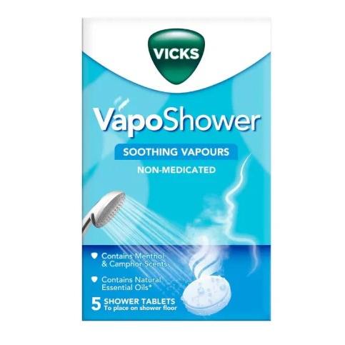 Vicks VapoShower 5 Shower Tablets - Soothing Vapours