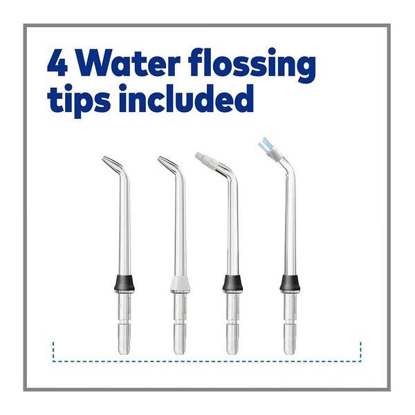 Waterpik Cordless Water Flosser - USB Rechargeable Battery, White WP-490 - Healthxpress.ie