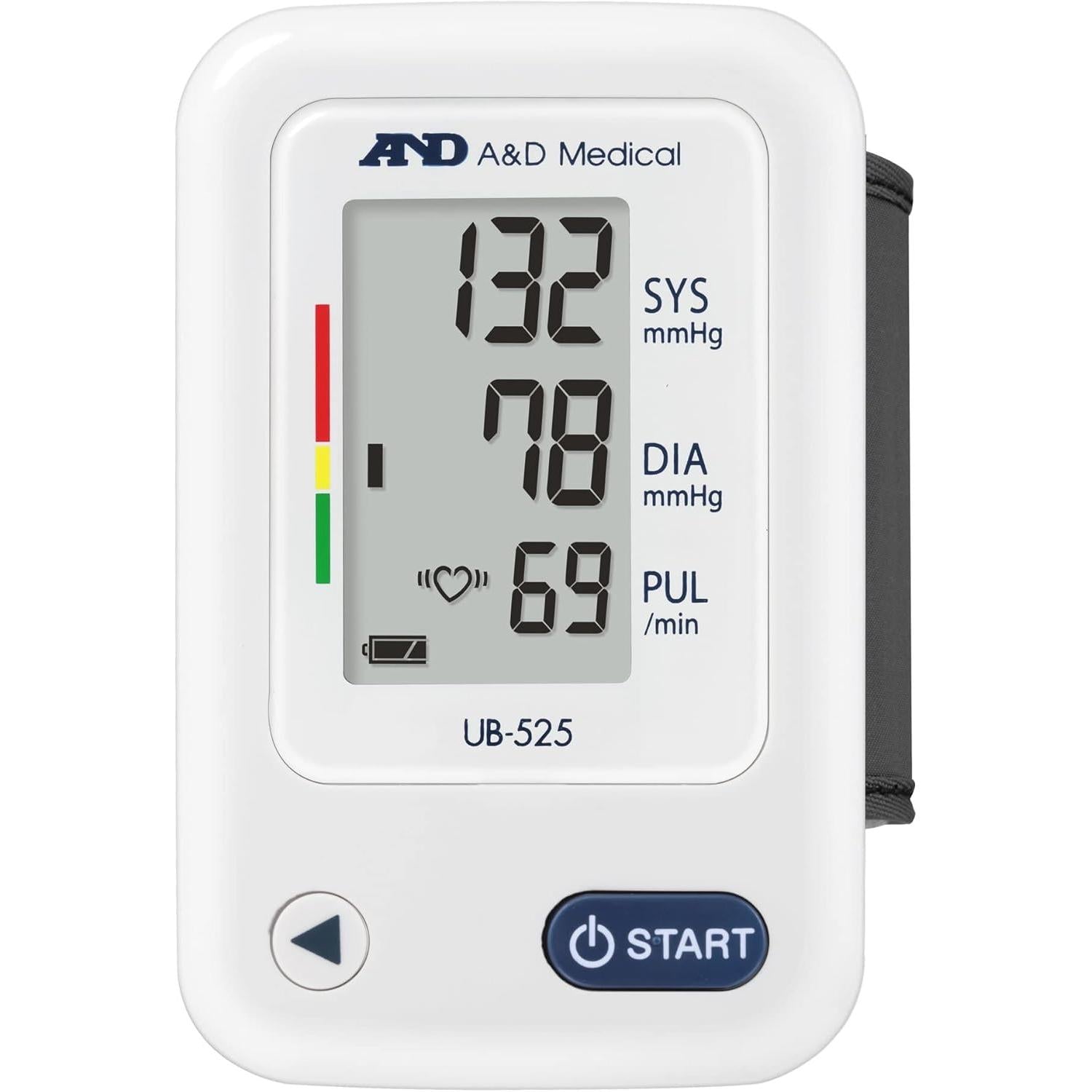 A&D Medical UB-525 Wrist Blood Pressure Monitor White