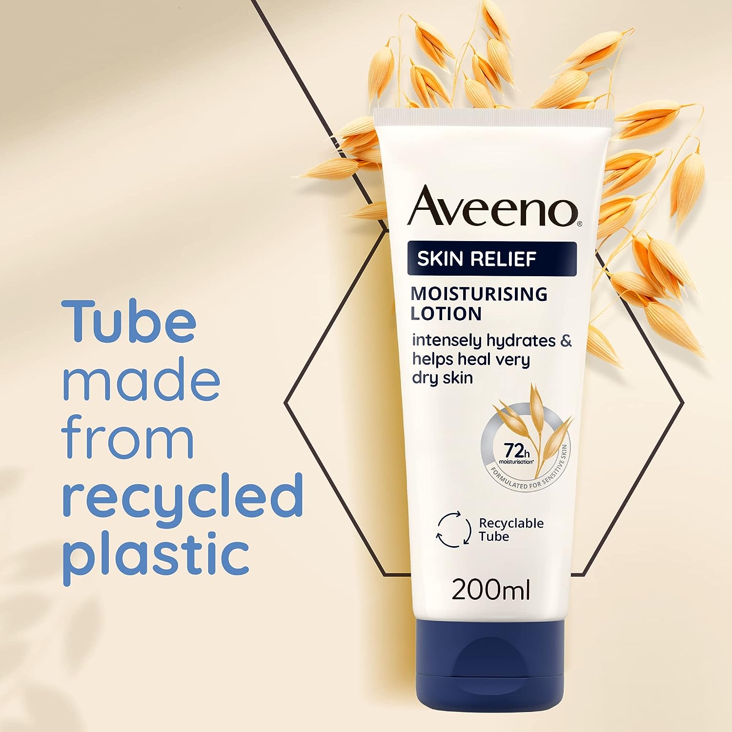 Aveeno Skin Relief Moisturising Lotion , Soothes Skin From Day 1 ,For Very Dry and Irritable Skin 200 ml - Healthxpress.ie