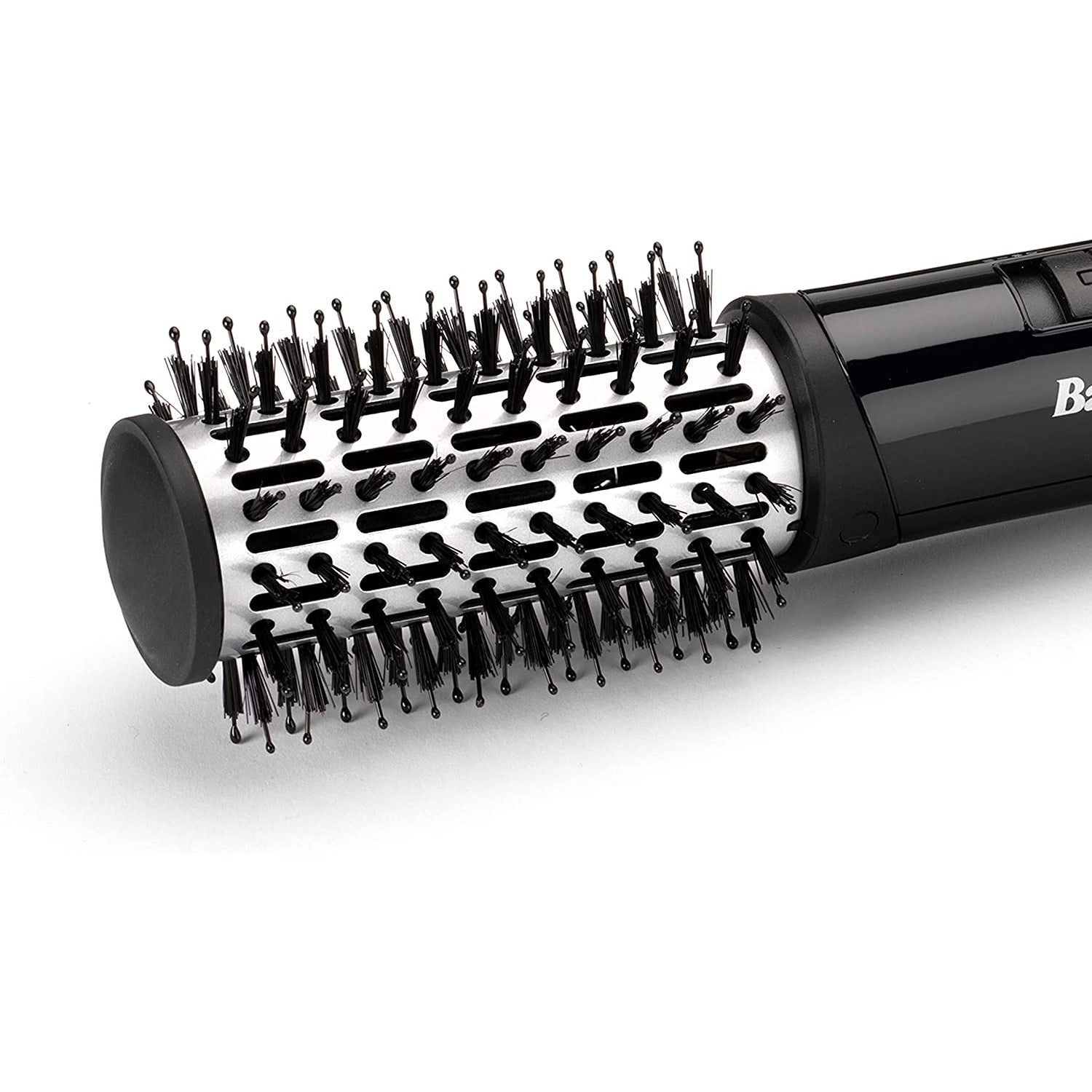 BaByliss Flawless Volume Hot Air Brush, Ionic, Dry and Style, 38mm Titanium-ceramic barrel