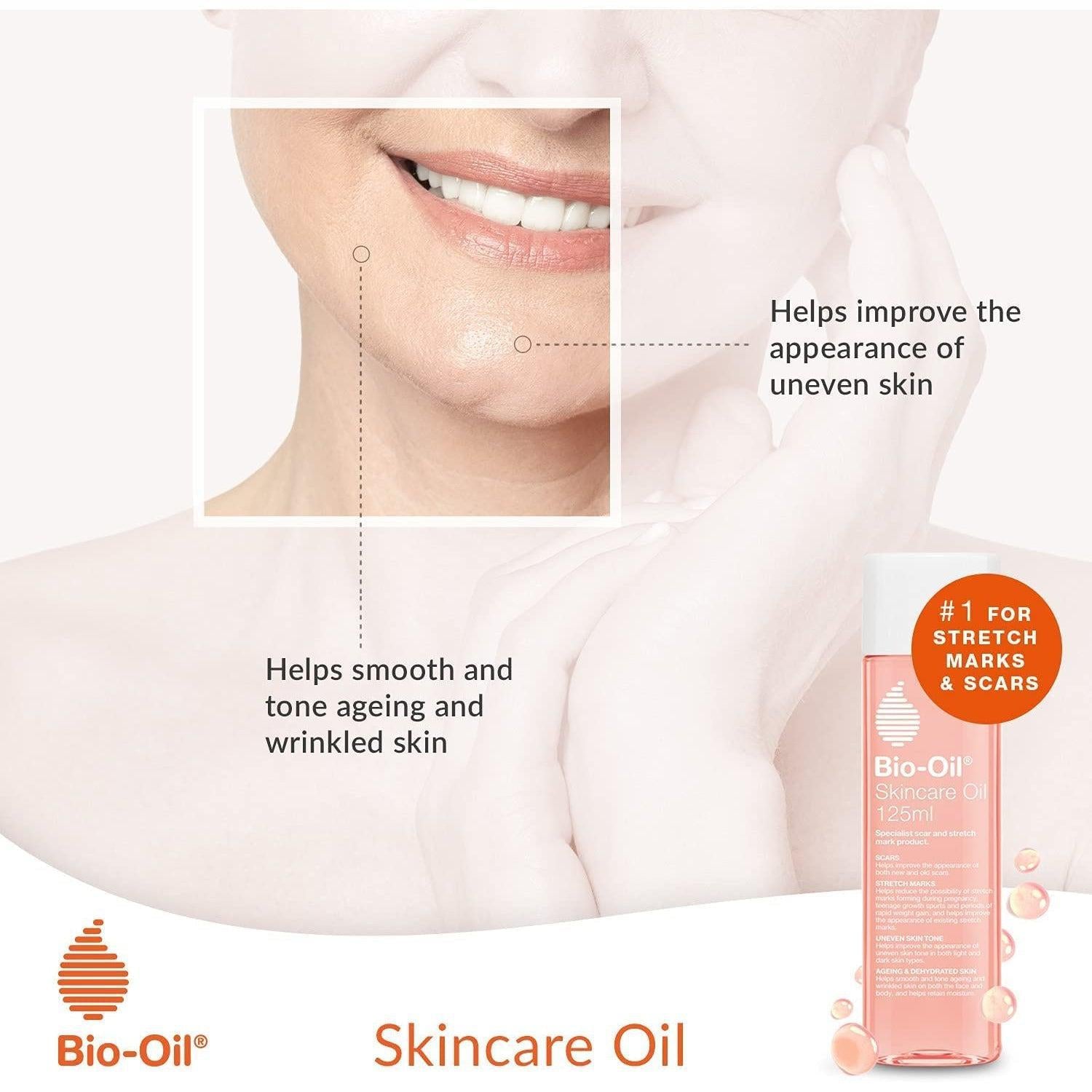 Bio-Oil Skincare Oil 200ml - Improve the Appearance of Scars, Stretch Marks and Skin Tone ,200 ml