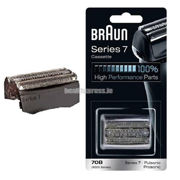 Braun 70B Replacement Foil and Cutter Cassette - Compatible with Older Series 7 Shavers - Healthxpress.ie