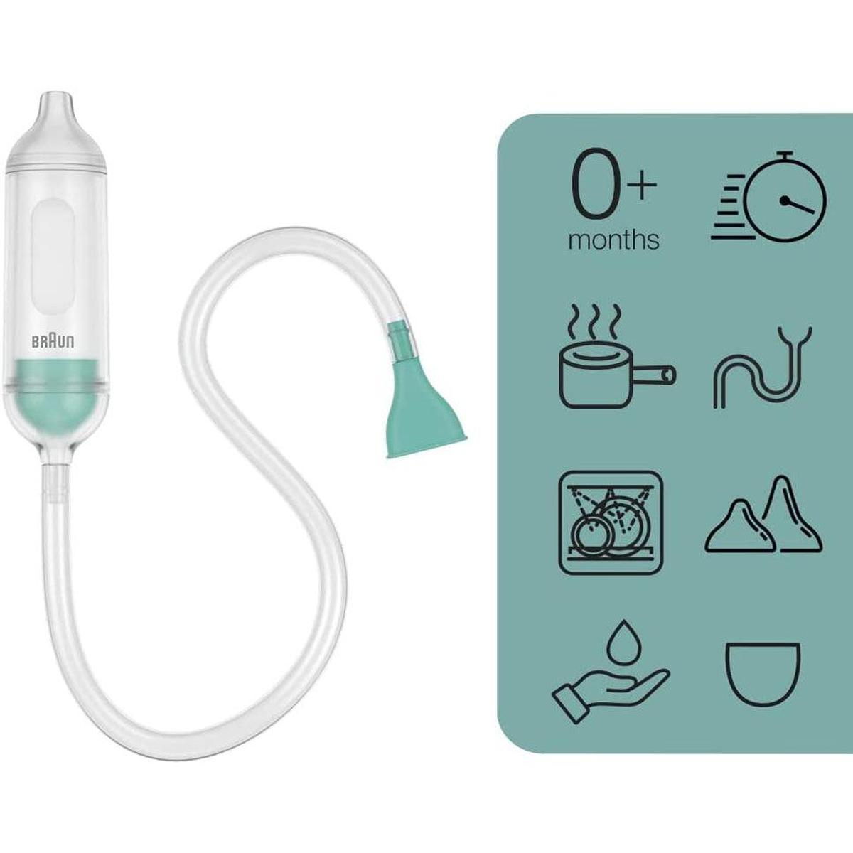 Braun Manual Nasal Aspirator 1 Filters BNF020EU - Healthxpress.ie
