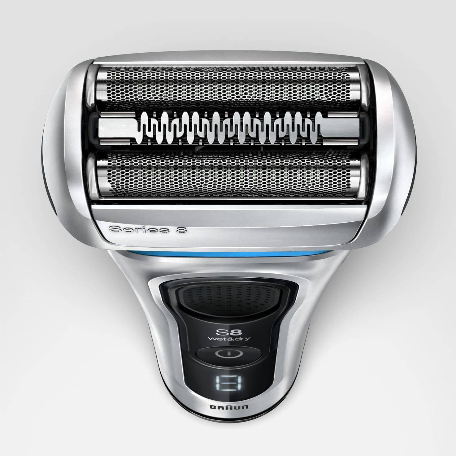 Braun Men's 83M Series 8 Foil and Cutter Cassette Replacement Head - Silver