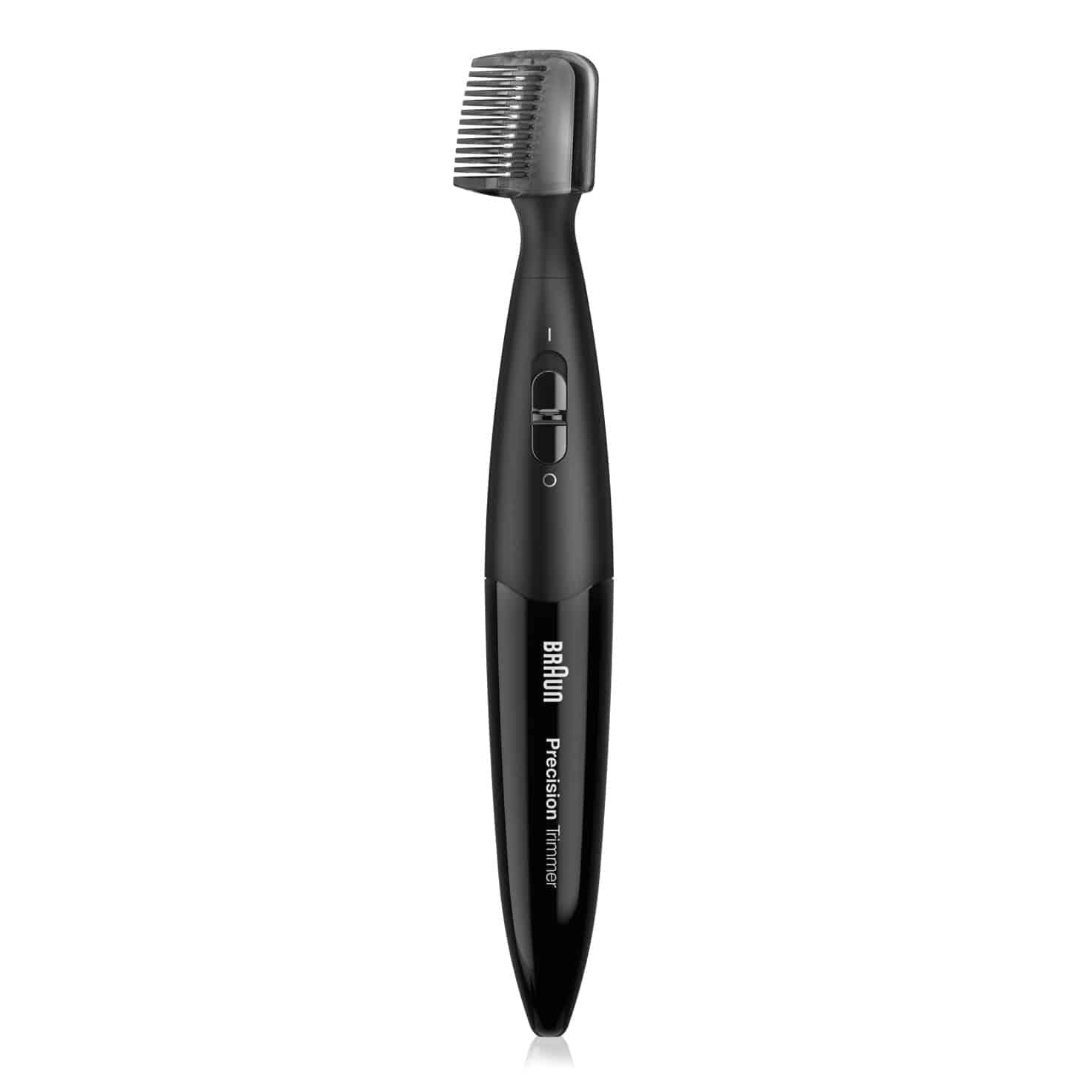 Braun Men's PT5010 Precision trimmer with 2 Combs and Trimmer Stand - Black