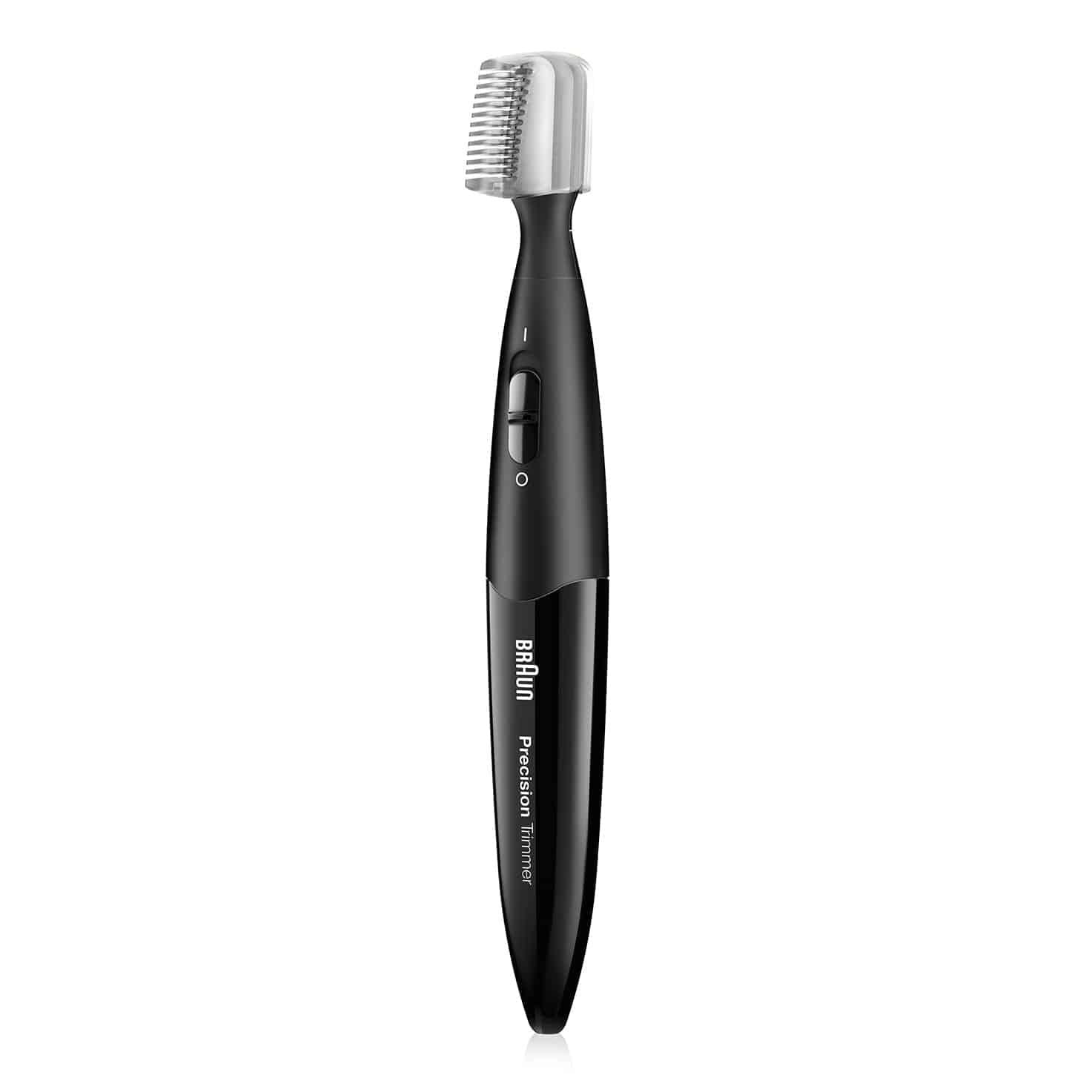 Braun Men's PT5010 Precision trimmer with 2 Combs and Trimmer Stand - Black