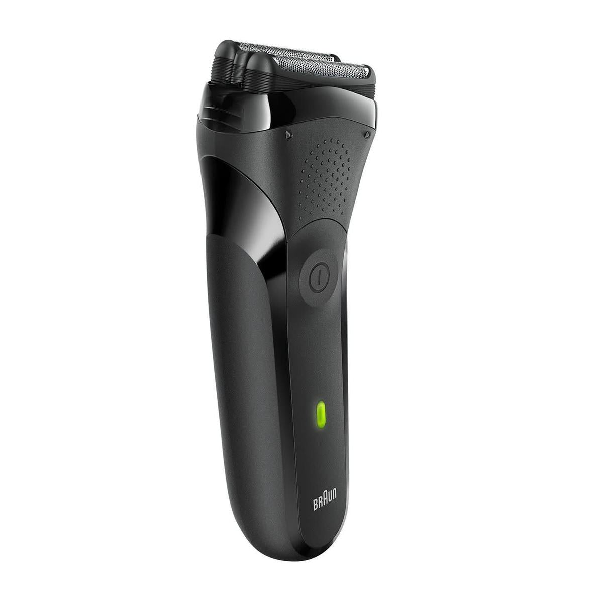 Braun Men's Series 3 300s Waterproof Electric Shaver with Protection Cap - Black - Healthxpress.ie