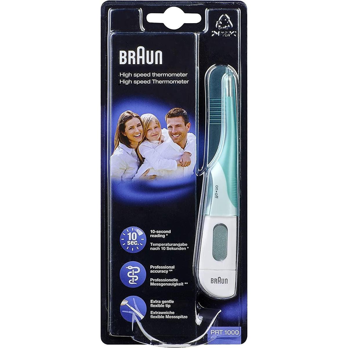 Braun PRT1000 High Speed 3-in-1 Thermometer - Healthxpress.ie