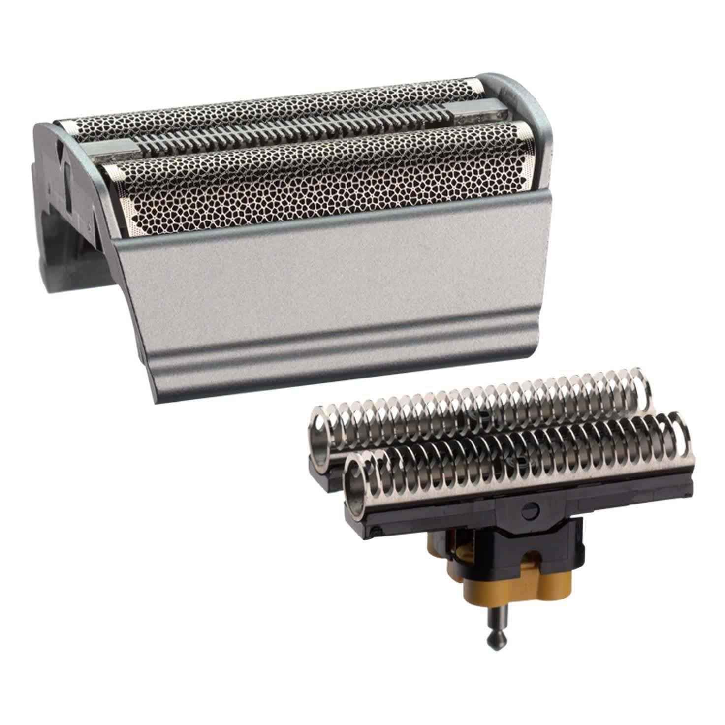 Braun Replacement Foil and Cutter - 31S, Fits Series 3, Contour, Flex XP- 5000 Series Only - Silver - Made In Germany