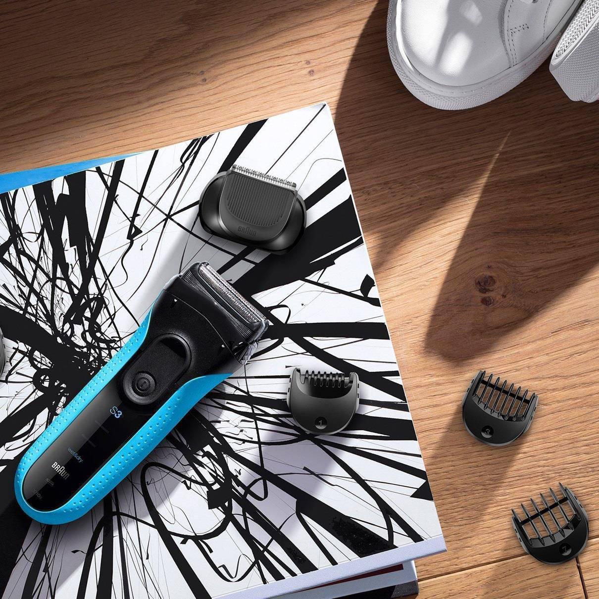 Braun Series 3 Shave & Style 3010BT 3-in-1 Electric Shaver with Precision Trimmer