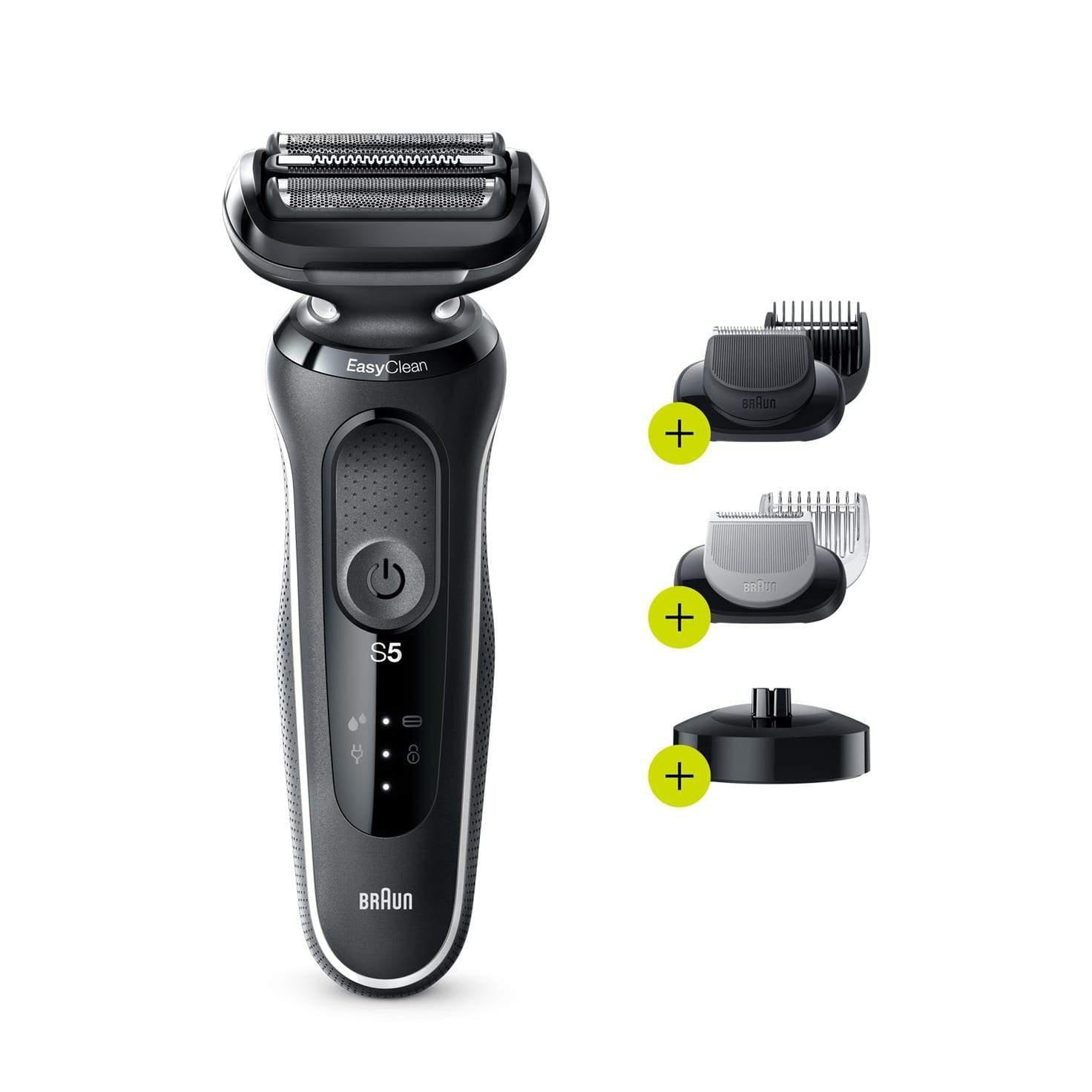 Braun Series 5 50-W4650cs Wet and Dry Electric Shaver - Rechargeable - White - Healthxpress.ie