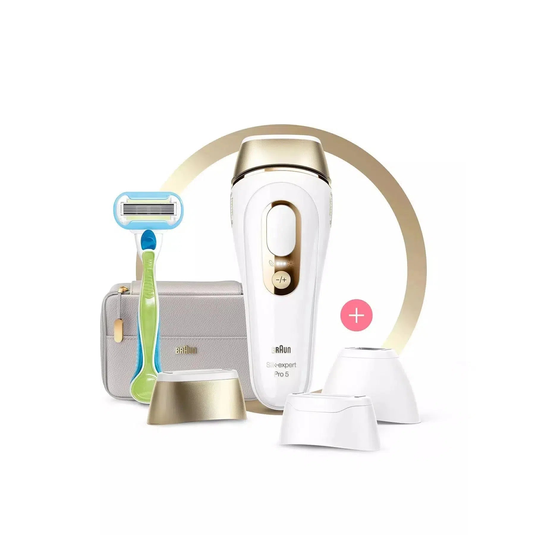 Braun Silk-expert Pro 5 PL5257 IPL Hair Removal System with precision cap & wider cap