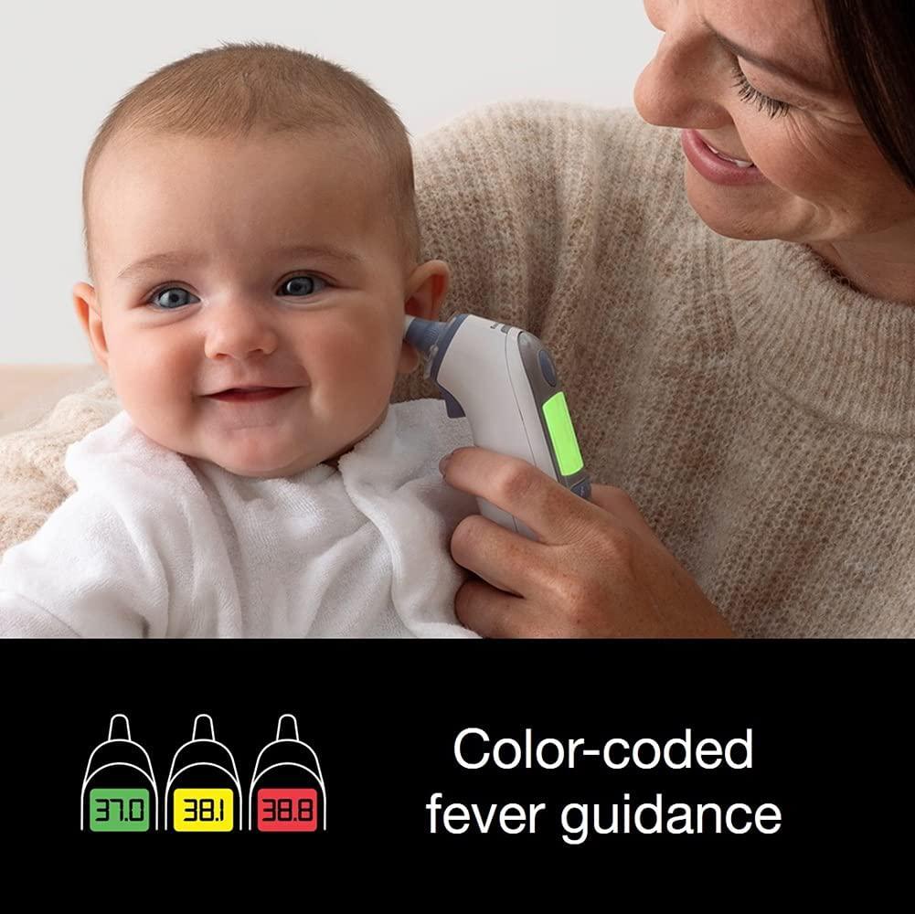 Braun Thermoscan 7 IRT6520 Digital Ear Thermometer with 21 disposable probe covers