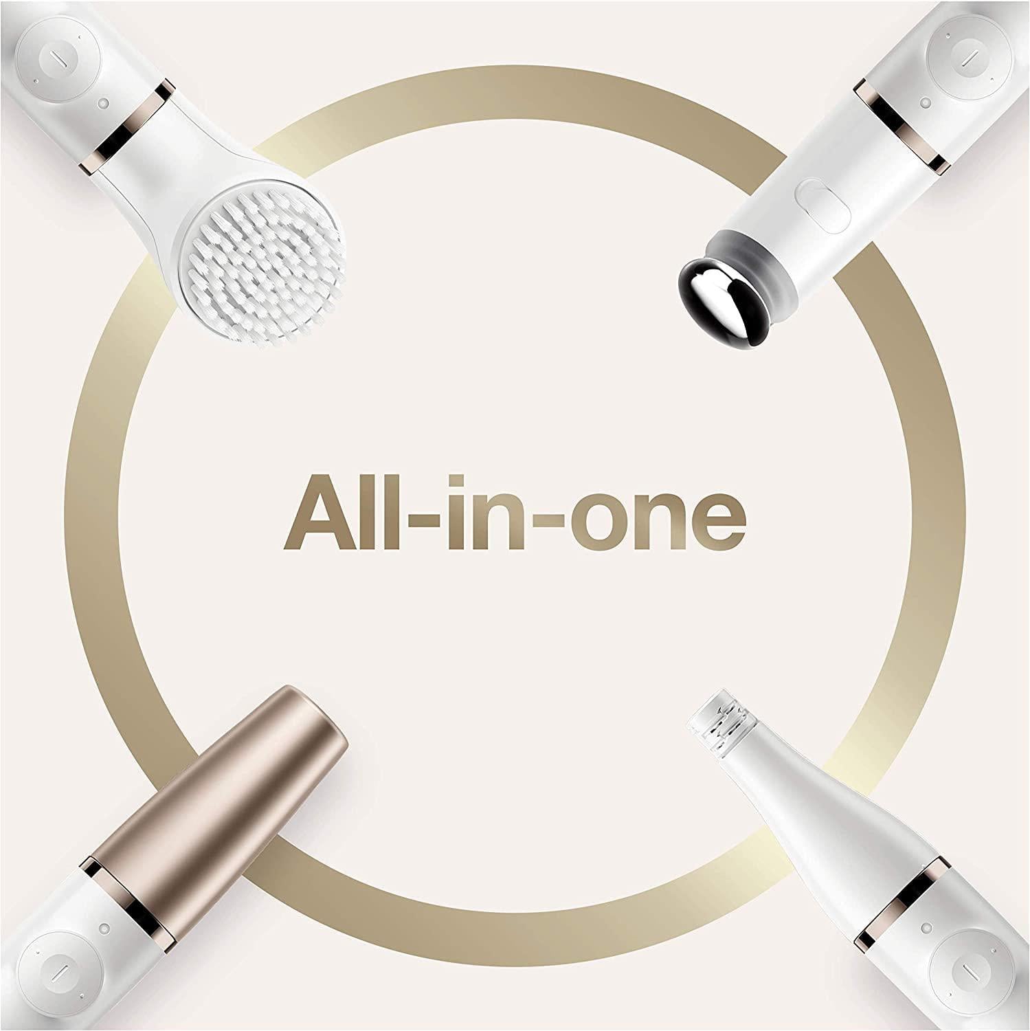 Braun Women's FaceSpa Pro 911 3-in-1 Facial Epilator - Cleansing & Toning System