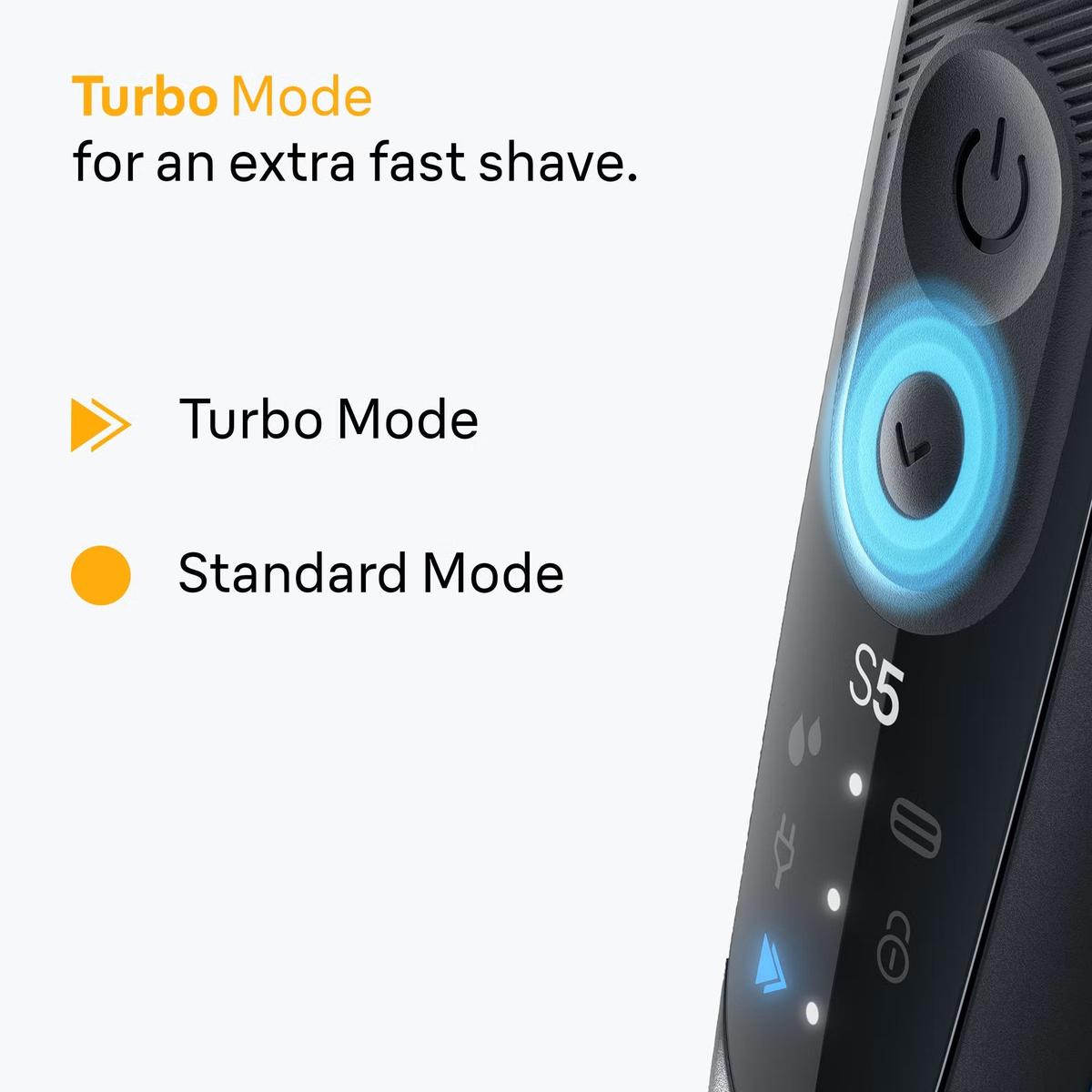 Braun Series 5 Electric Shaver 52-B7000cc with Cleaning System , Wet & Dry, Blue