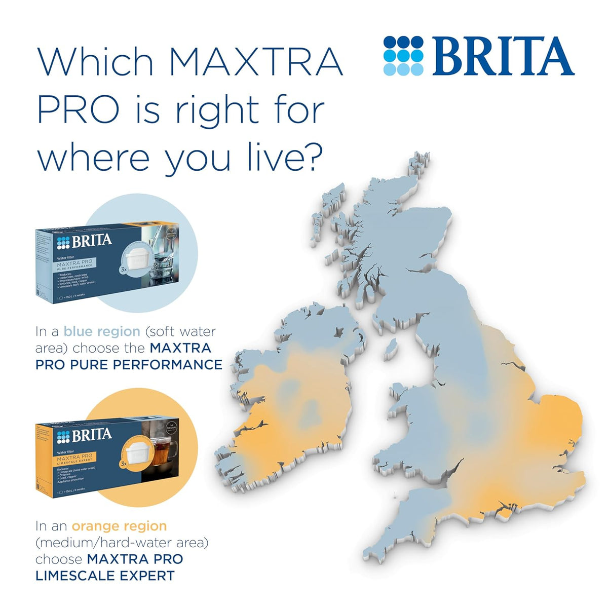 BRITA MAXTRA PRO Pure Performance Water Filter Cartridge - 12 Pack