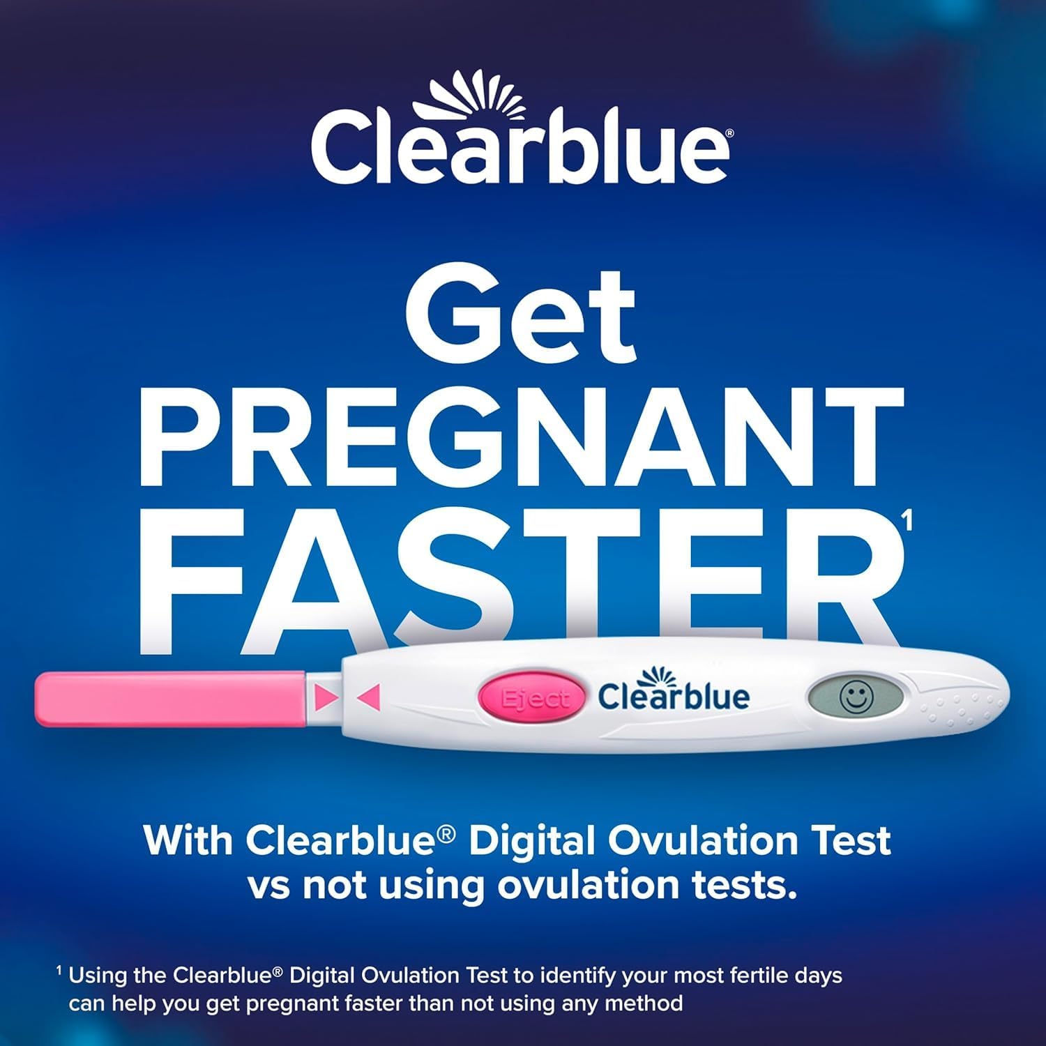 Clearblue Digital Ovulation Test Kit - Over 99% Accurate - 1 Device & 10 Tests