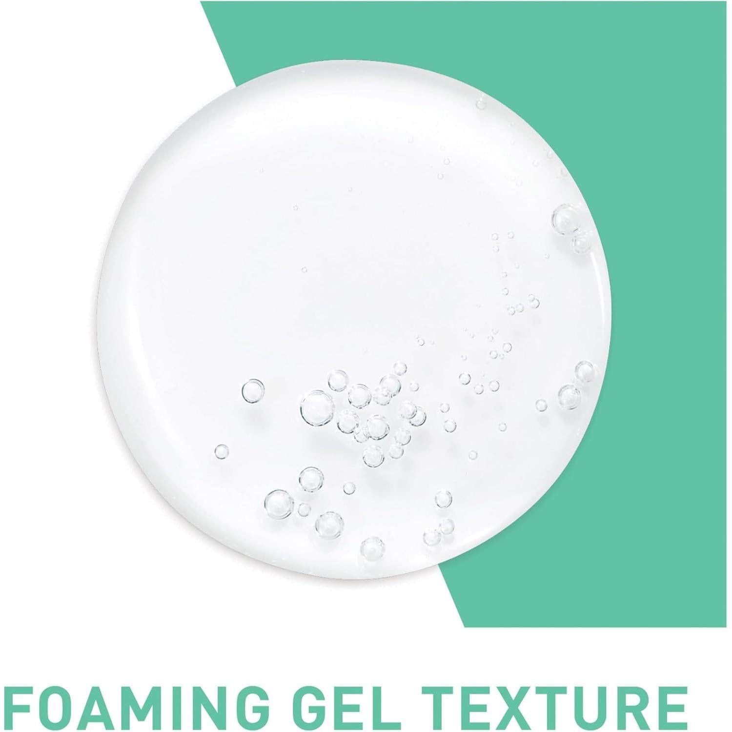CeraVe Foaming Cleanser for Normal to Oily Skin with Niacinamide and 3 Essential Ceramides 473ml