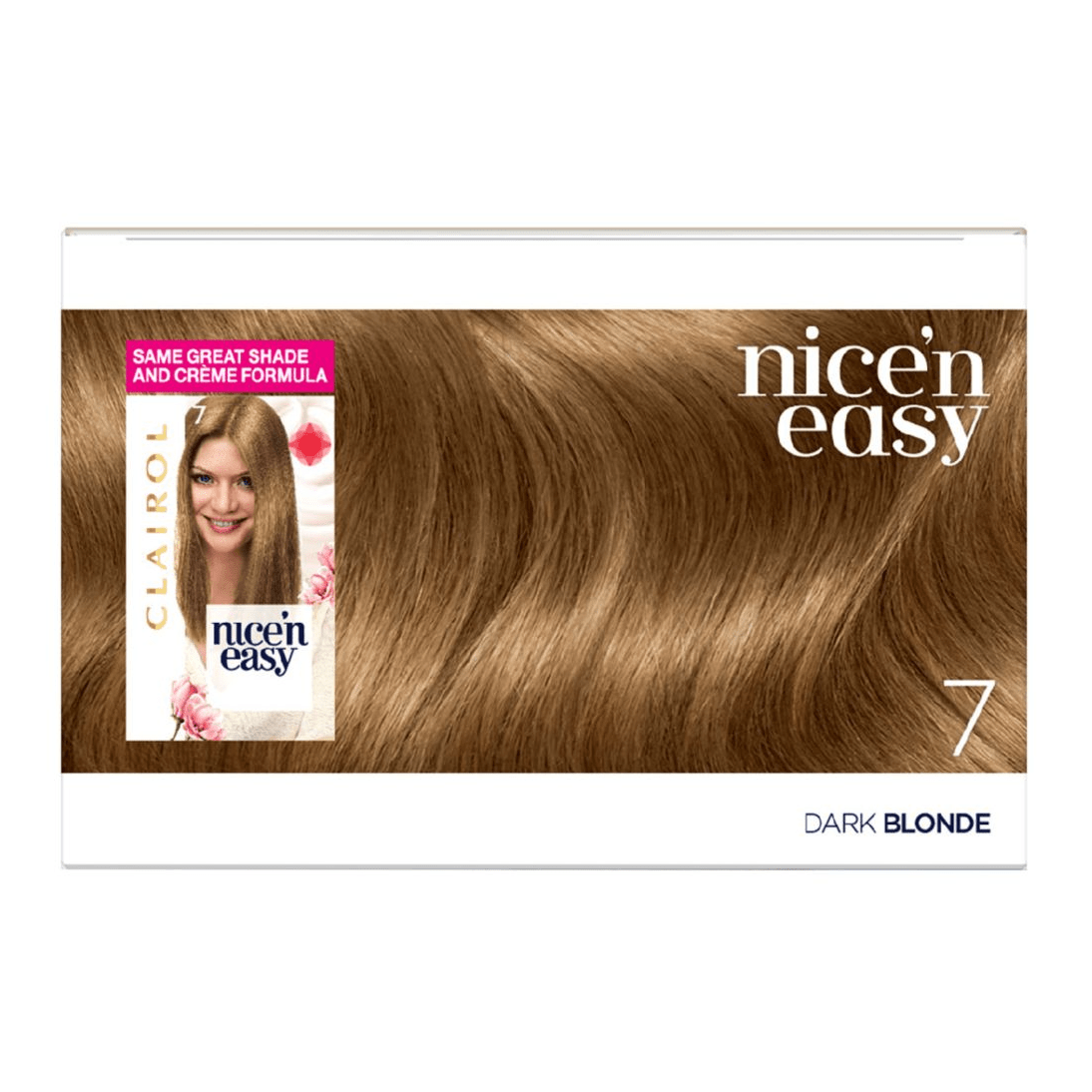 Clairol Nice N Easy Crème Natural Looking Permanent Hair Dye - 7 Dark Blonde