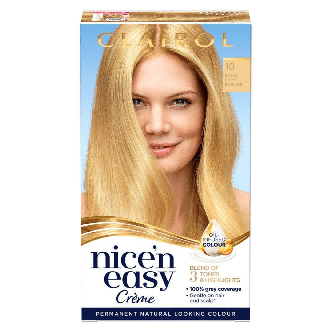 Clairol Nice'n Easy Crème, Natural Looking Permanent Hair Dye