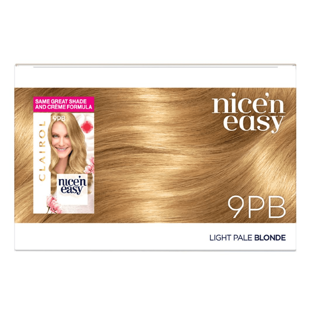 Clairol Nice N Easy Crème Natural Permanent Hair Dye - 9PB Light Pale Blonde