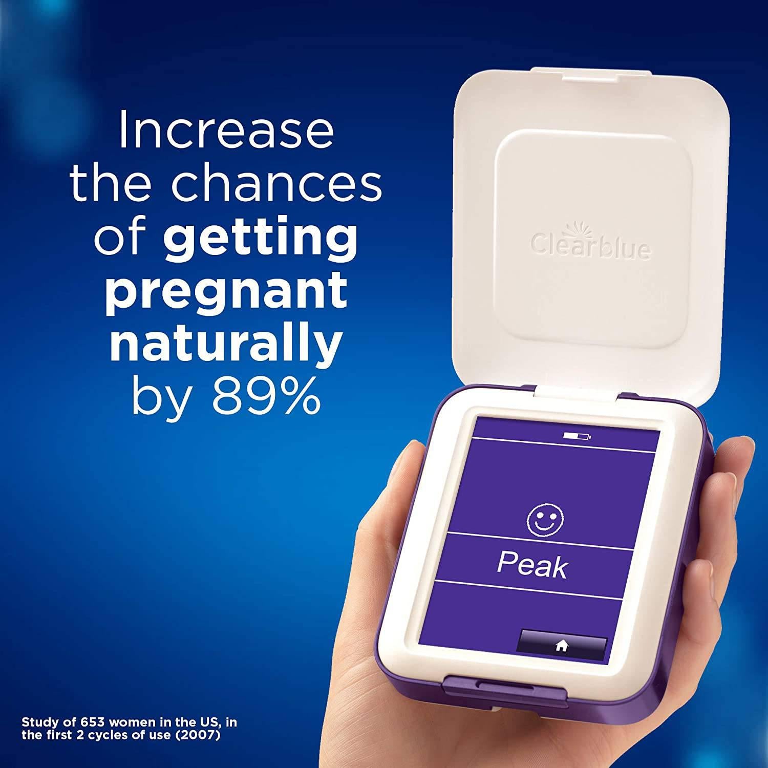 Clearblue Advanced Fertility Monitor - Easy Use Touch Screen, Fertility Detector