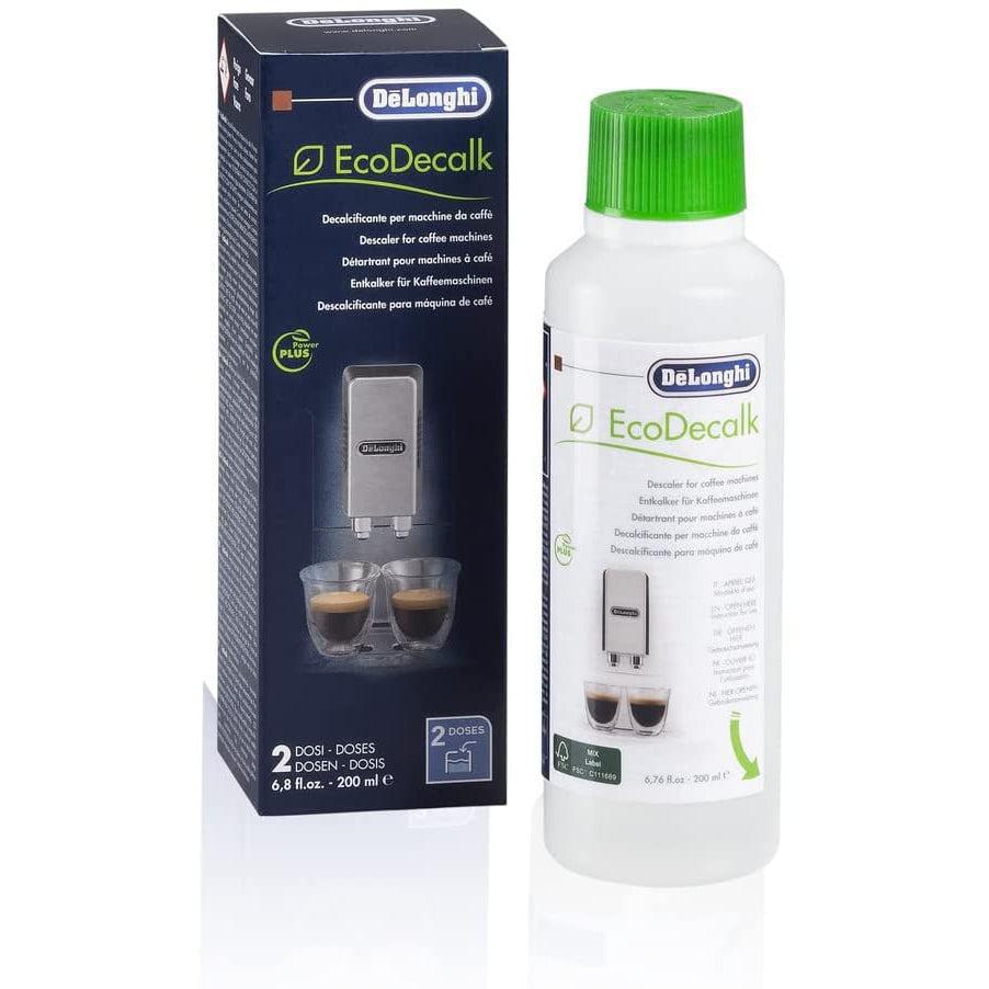 De'Longhi EcoDecalk Descaling Solution DLSC202 - For All Coffee Machines - 200ml