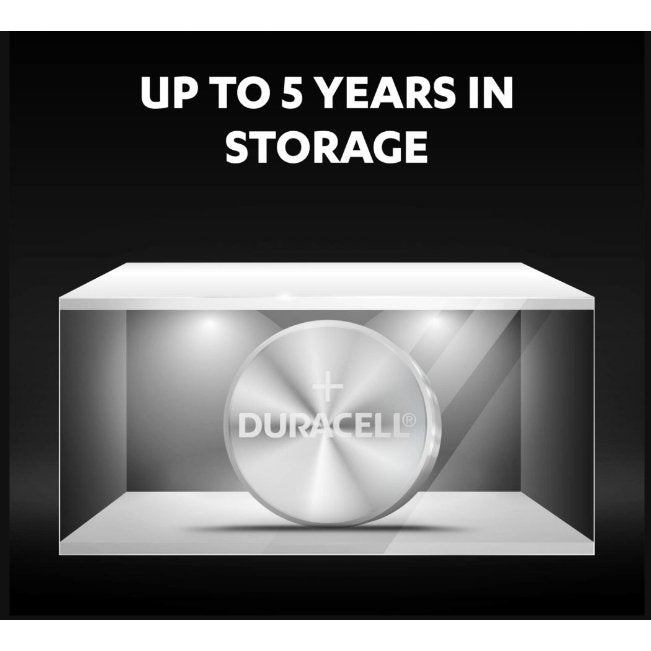 Duracell LR44 Alkaline Button Specialty Battery - 50% More Power, Pack of 2