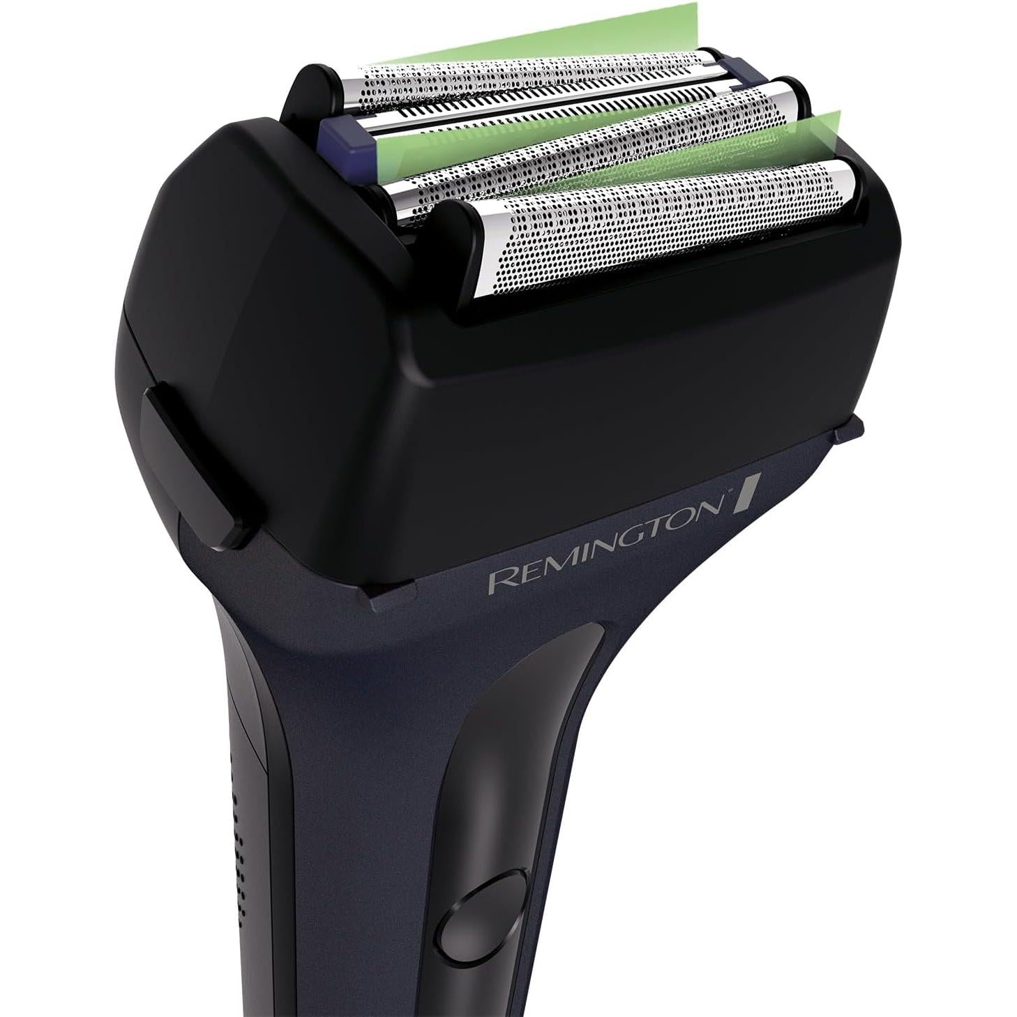 Remington Men's Electric Shaver Foil Shaver F7 Long Hair Trimmer + 3-Day Beard Attachment F7000