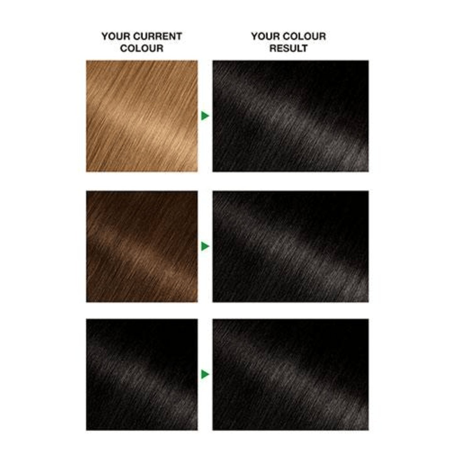 Garnier Nutrisse Permanent Hair Dye - 100% Grey Hair Coverage - Black 1