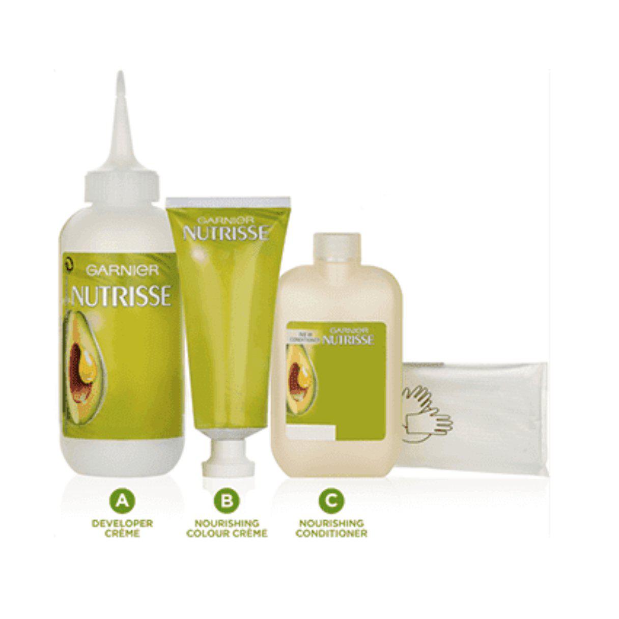 Garnier Nutrisse Permanent Hair Dye - 100% Grey Hair Coverage - Dark Blonde 7