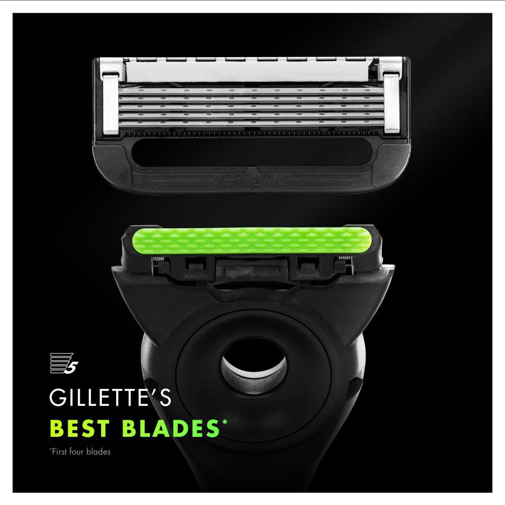 Gillette Labs Razor Blade Cartridges Refill 10pk with Exfoliating Bar