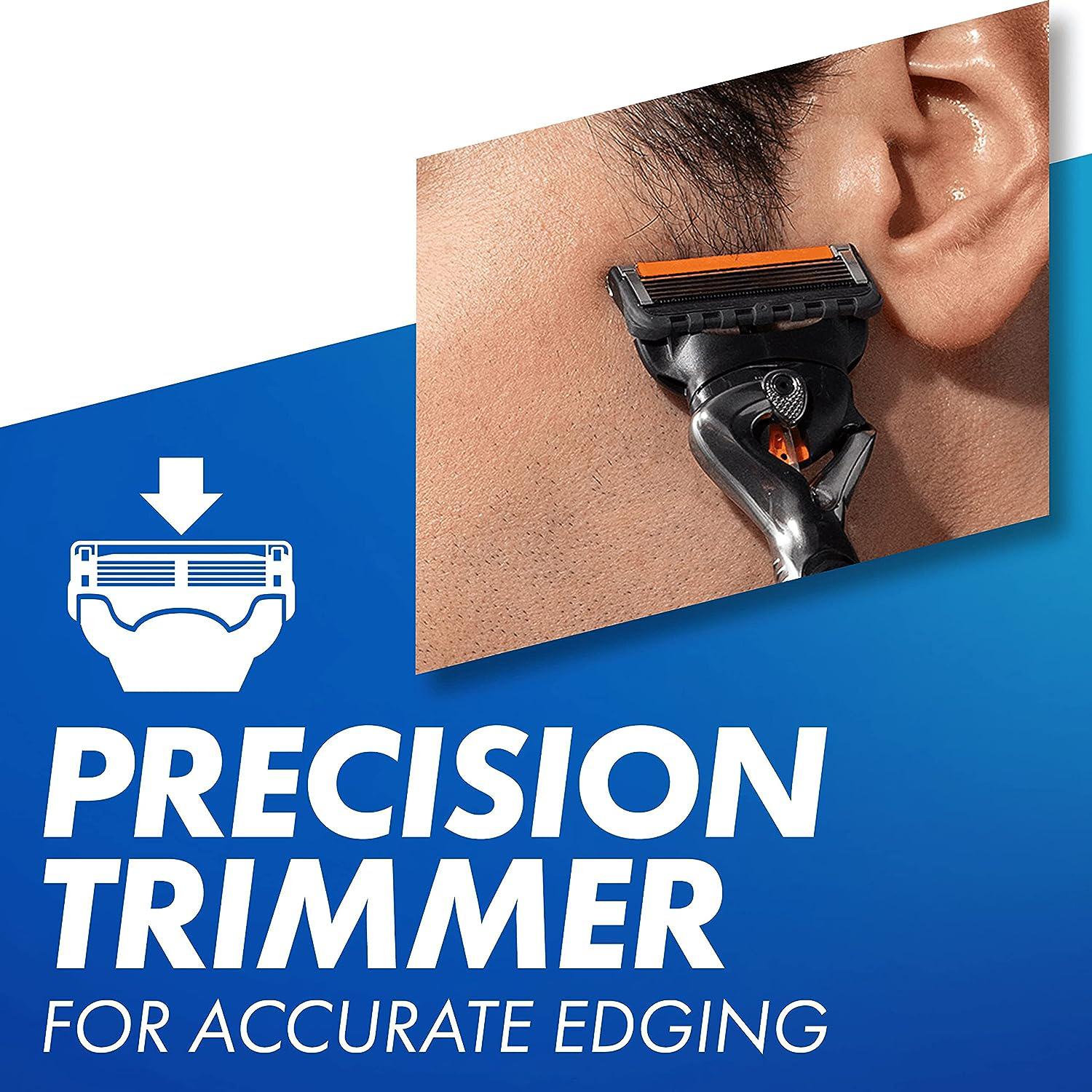 Gillette ProGlide Men’s Razor Blade Refills, 7 blades + razor with 5 Anti-Friction Blades for a Close,