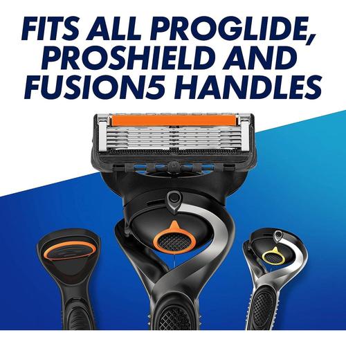 Gillette ProGlide Men’s Razor Blade Refills, 8 Count, with 5 Anti-Friction Blades for a Close, Long-Lasting Shave - Healthxpress.ie