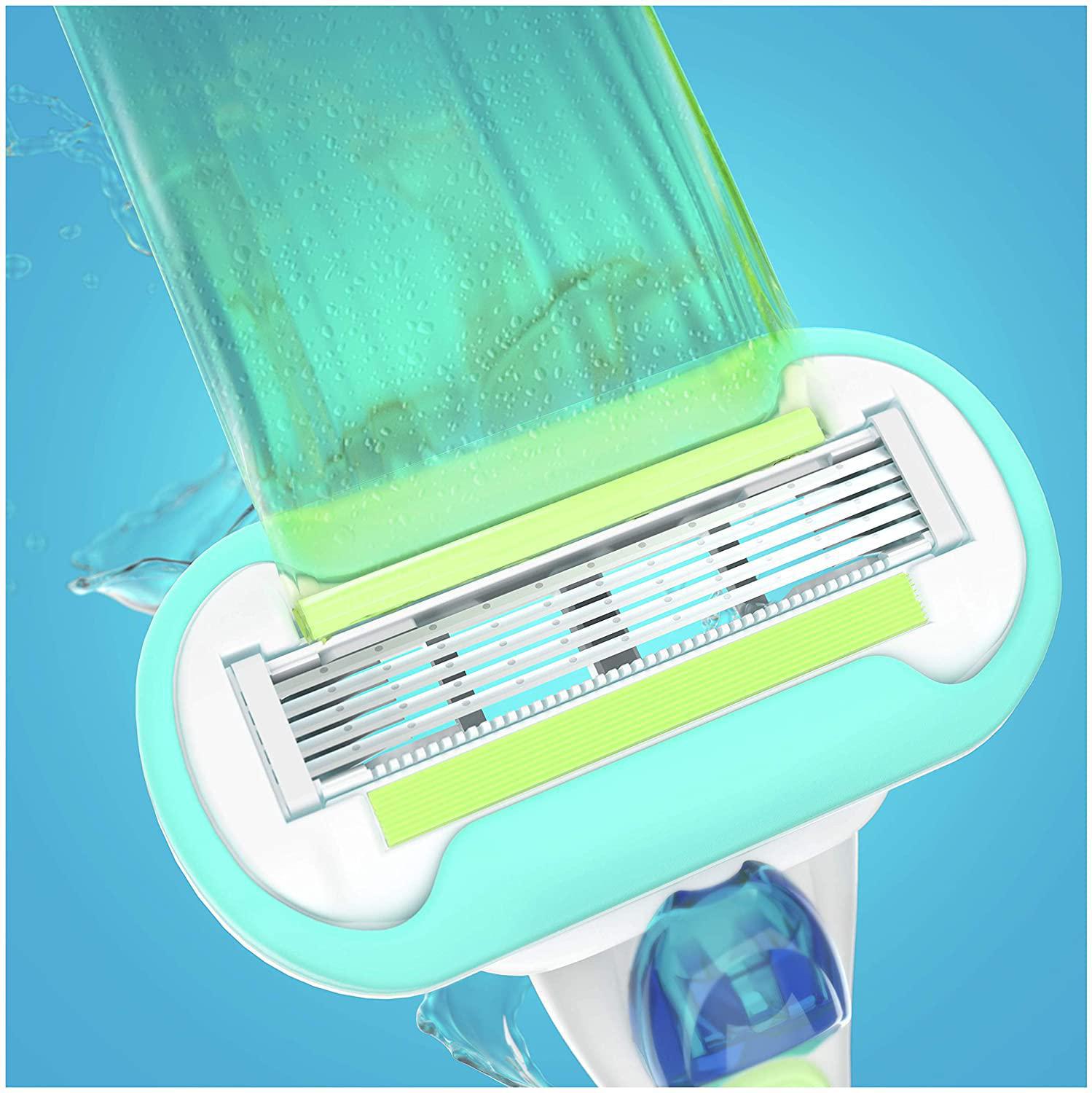 Gillette Venus Embrace Razor Blades - Curve Hugging Blades, Pack of 6